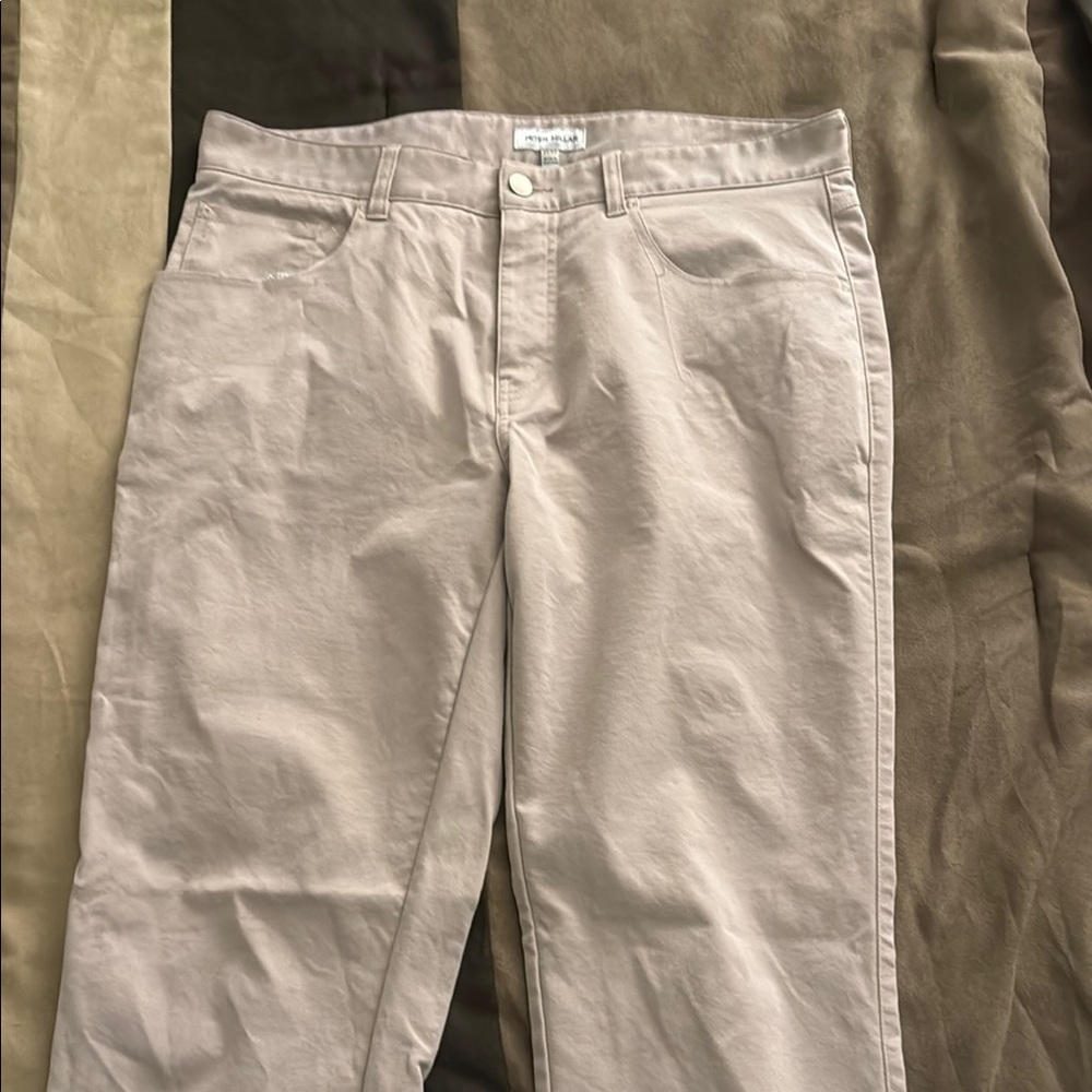 Peter Millar Tan Men's Pants